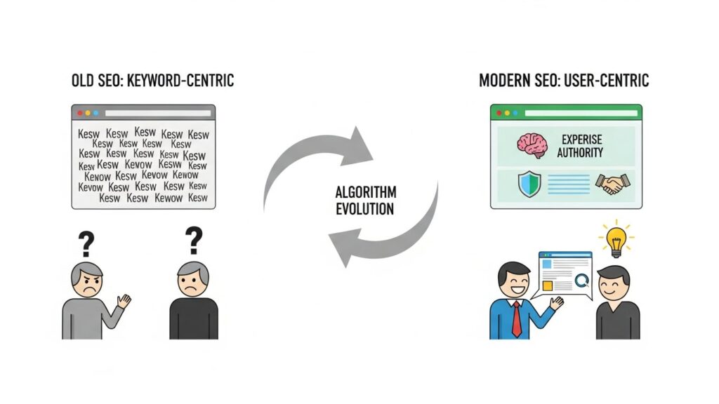 The Evolution of SEO Content: From Keywords to User Value